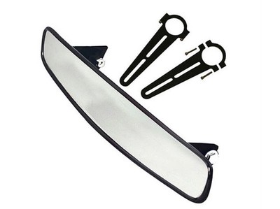 Longacre Racing 22537 Mirror Kit Length: 14'' Bracket Range: 2'' to 5-1/2''