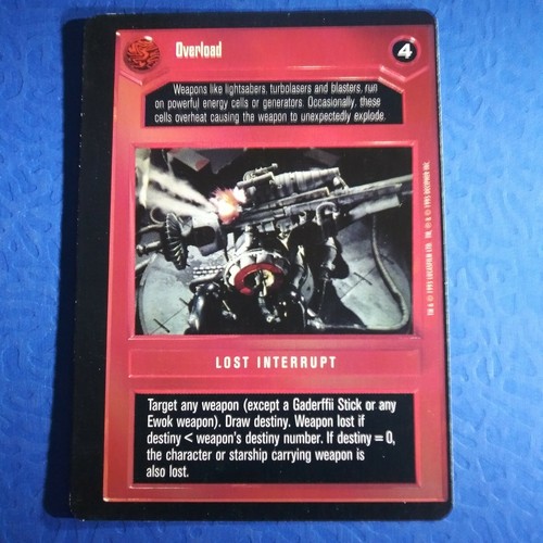 Star Wars CCG Pick A Card Interrupt Darkside Blackborders Premiere Hoth Degobah - Picture 51 of 102