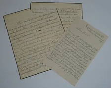 Louis Philippe King - Signed autograph letter, with a letter from A. Thürheim