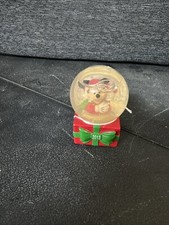 Disney Snow Globe Mickey Mouse 2013 Christmas Mini JC Penney 2.5"