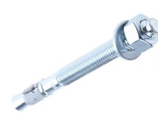 Through Bolt Steel Bolt Anchor 12mmX120mm, 12mm Fixing Hole Throughbolt. 10 Pack