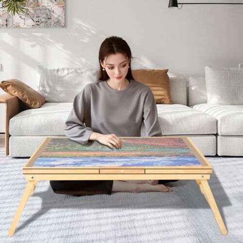 1500 Piece Foldable Puzzle Table with 6 Drawers & Cover | Jigsaw Board AU - Picture 5 of 9