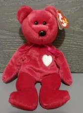 TY Beanie Baby - Valentina the Red Bear - Valentine's Day