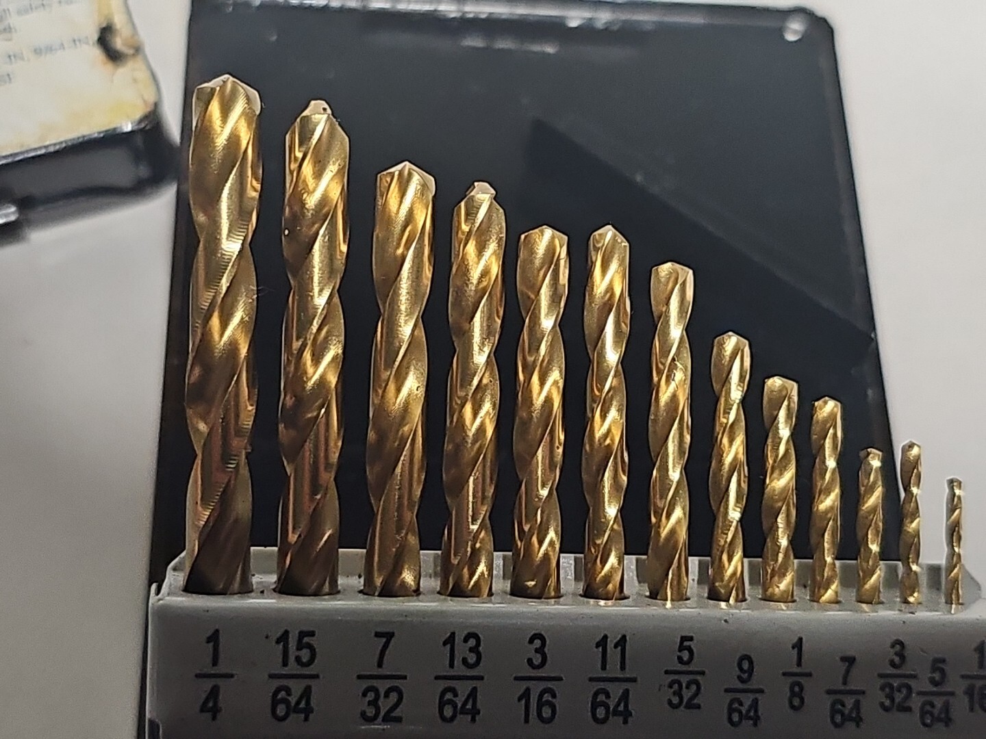 Machinist Drill Bits LOT , Indexes , Drills , Champion Titanium, Cobalt