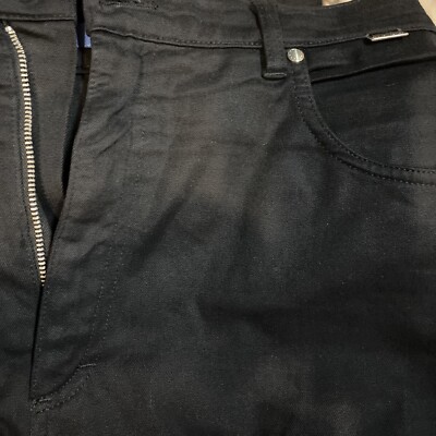 Escada Jane Size 44 Black Pants Stretch High Rise 5 pocket Pants