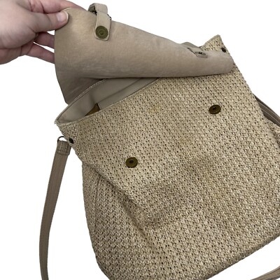 Jen & Co Convertible Backpack Woven Backpack with Top Handle  display picture 1