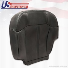 1999-2002 Gmc Sierra Driver Bottom Genuine Leather Seat Cover Gray Graphite 1999-2002 Gmc Sierra Driver Bottom Genuine Leather Seat Cover Gray Graphite