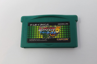 Rockman EXE 5 Team of Colonel Nintendo GameBoy Advance Japanese Game