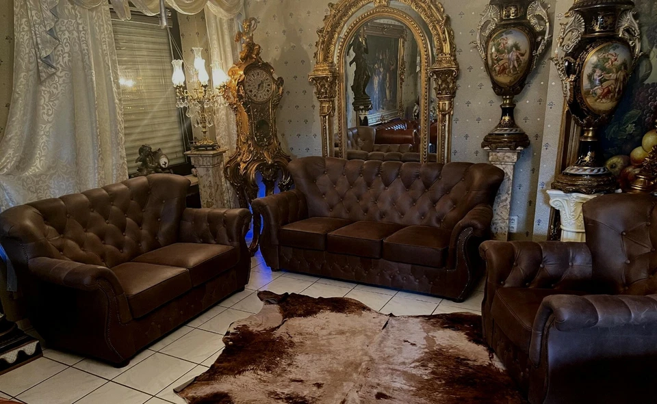 Chesterfield Shakespeare Premium E1000 Luxus Leder - Bild 2 von 4