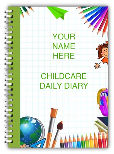 A5 PERSONALISIERTE KINDERBETREUUNG TÄGLICH TAGEBUCH KINDER KINDER & KINDERGARTEN NAME 100 SEITEN - Bild 10 von 12