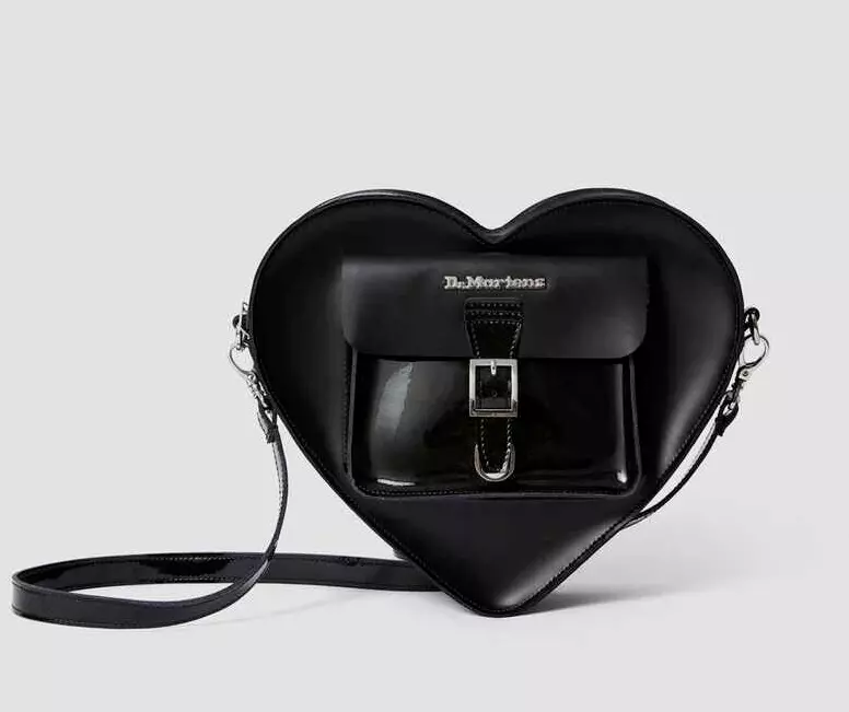 Dr. Martens Heart Shaped Backpack - Black