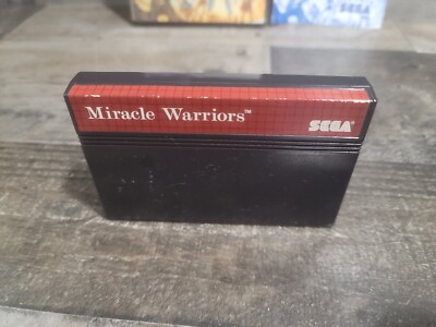セガ　マスターシステム　ミラクルウォーリアーズ Miracle Warriors - SEGA MASTER – The Exchange Stores