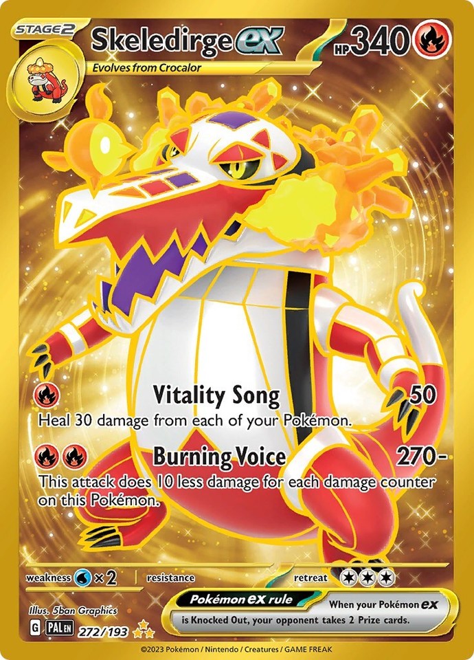 Skeledirge Ex 272/193 Sv02: Paldea Evolved - 1 of 1