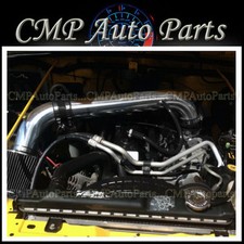 Black 1997-2004 Jeep Wrangler 2.5 2.5l And 4.0 4.0l I6 Air Intake Kit