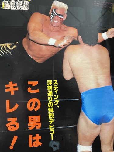 1989 Weekly Pro Wrestling No.321 Sting NWA WCW WWE AEW - Picture 6 of 10