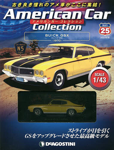 American Car Collection #25 Buick GSX 1970 1/43 DeAGOSTINI model cars diecast - Picture 1 of 9