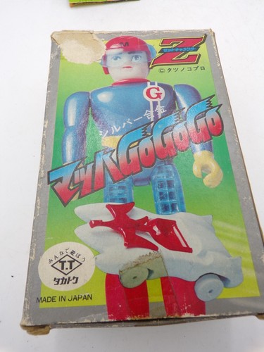 1970's Takatoku Japan Mach GoGoGo Speed Racer Diecast Figure Chogokin Godaikin - Picture 2 of 12