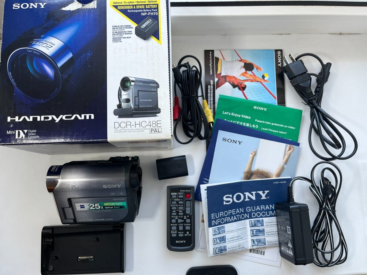 Sony Handycam DCR-HC48 Mini DV Camcorder for sale online | eBay Sony Handycam DCR-HC48 Mini DV Camcorder for sale online | eBay