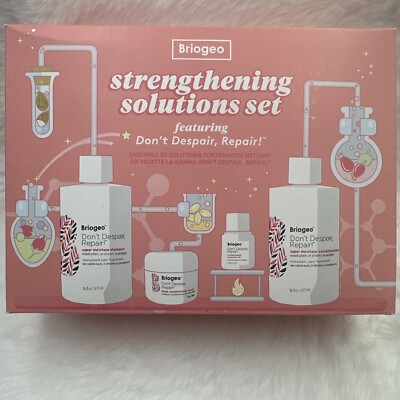 Briogeo Strengthening Solutions Set - Don't Despair, Repair ! Hair Set - NIB
