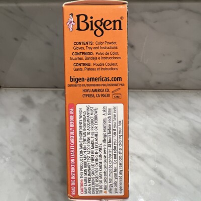 Bigen Permanent Powder Hair Color 59-Oriental Black - 0.21 oz