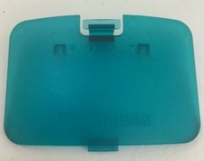 Replacement Lid Memory Expansion Cover Door for N64 console - Ice Blue