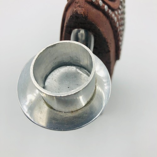 Vintage Copa Judaica Betrothed Candleholder 10 1/2" - Picture 10 of 12