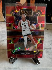 Dana Evans 2024 Panini Select WNBA Concourse Red Ice Prizm #73 | Chicago Sky
