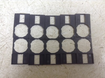 Telemecanique ZBY Legend Plate Holder 22 mm Lot of 10