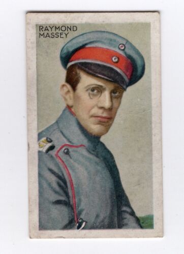 Gallaher Screen & Stage Champions 1934 #34 Raymond Massey - Picture 1 of 2