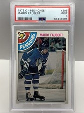 1978 O PEE CHEE MARIO FAUBERT #296 RC PSA 9 MINT *POP 11