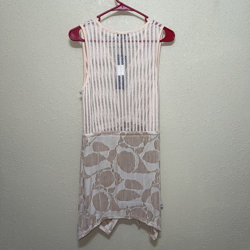 Lily By Firmiana Dress Sleeveless knit beige sz m new - Picture 4 of 6