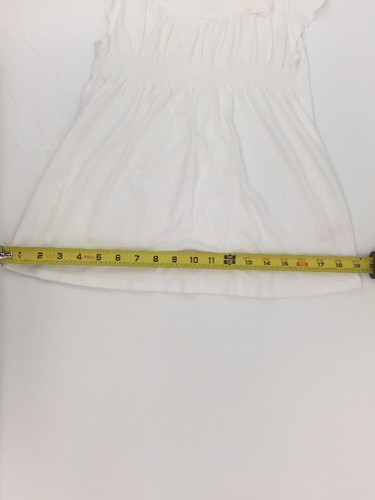 Okie Dokie Match-ups White Dress Girl XL 6X Short Sleeve Pullover Tunic Boatneck - Picture 9 of 12