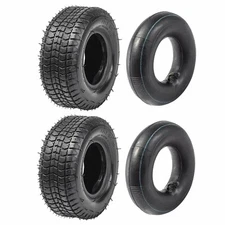 9x3.50-4 Tire Tube 9x3.5-4 Lawn Tractor Go Kart Chopper ATV Mini Bike Scooter X2
