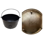 ANTIQUE GRISWOLD CAST IRON POT CAULDRON 3 LEGGED POT #8 (1920)