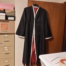 NEW  Japanese Anime Cosplay Costumes Kurosaki Ichigo Cloak Only