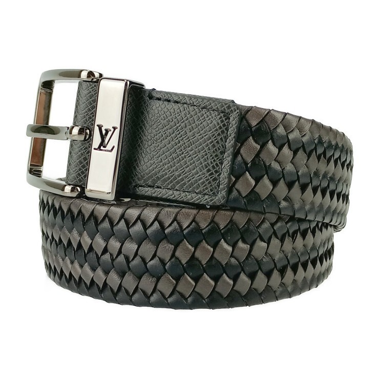 LOUIS VUITTON Louis Vuitton belt Santur Pont Neuf braided