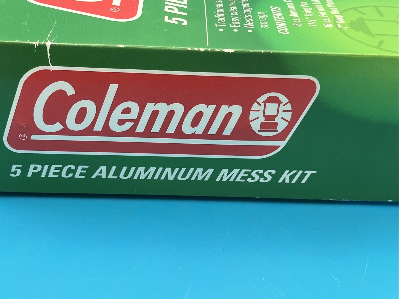 Coleman 5 Piece Aluminum Mess Kit and utensil set eBay