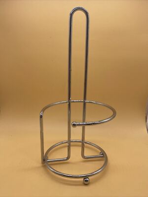 Nützlicher moderner silberner Metall Küchenrollenhalter/Caddy/Spender 