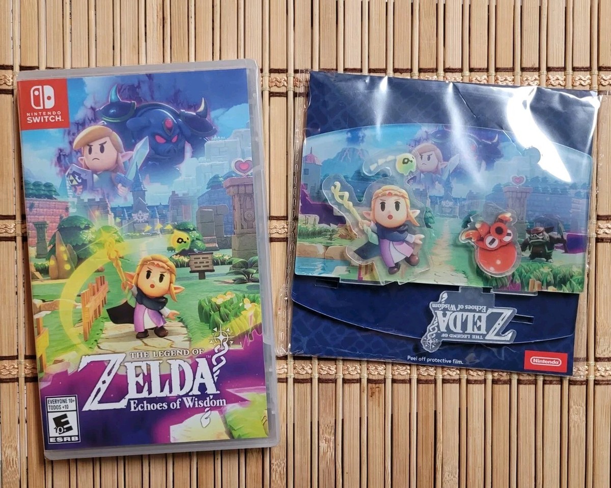 NEW Legend of Zelda: Echoes Wisdom w/Acrylic Diorama Stand Promo