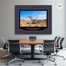 Motivational Poster, Integrity, Motivational Wall Art, Motivational Quotes