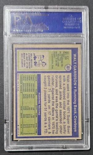Topps Football 1972 MOLTE CARTE CLASSIFICATE PSA in vendita - Foto 54 di 134