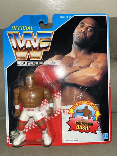 Vintage  WWF Virgil Figure (Series 5) 1992 Hasbro ...