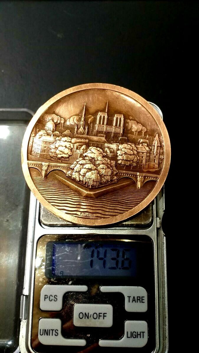 アールデコ Pierre Turin Monnaie de Paris ORIGINAL OLD 1927 Paris Pierre Turin Art Deco Splendid