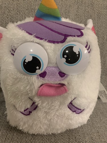 Mattel Unicorn Plush Tizzy Tongues Interactive Stuffed Toy Sounds & Spins NWT - Picture 2 of 5