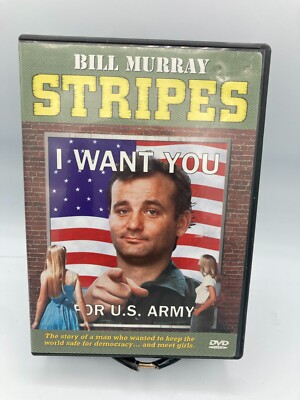 Stripes (1981), DVD Movie, Columbia Home Video (1998), B. Murray