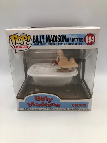 Funko POP! Movies Billy Madison in Bath #894 Vinyl Figure DAMAGED BOX SEE PICS