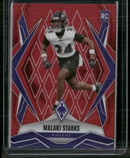 2025 Panini Phoenix #195 Malaki Starks Red Prizm #/99