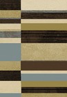 Contemporary Stripes 2x3 Area Rug Modern Geometric Carpet - Approx 1'8" x 2'9" — photo 1
