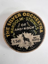 Vintage The Silver Orchestra Mandolin Strings 1 Set Ands Koch No 103112 Germany