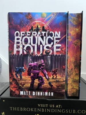 Broken Binding January SF & F Sub - Operation Bounce House - MATT DINNIMAN  